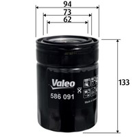 Valeo ÖLfilter 586091 Anschraubfilter FüR Explorer Ford Maverick Ranger ER EQ U2