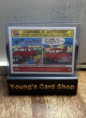2003-04 Bazooka - Comic Strip Carmelo Anthony #17 (RC)