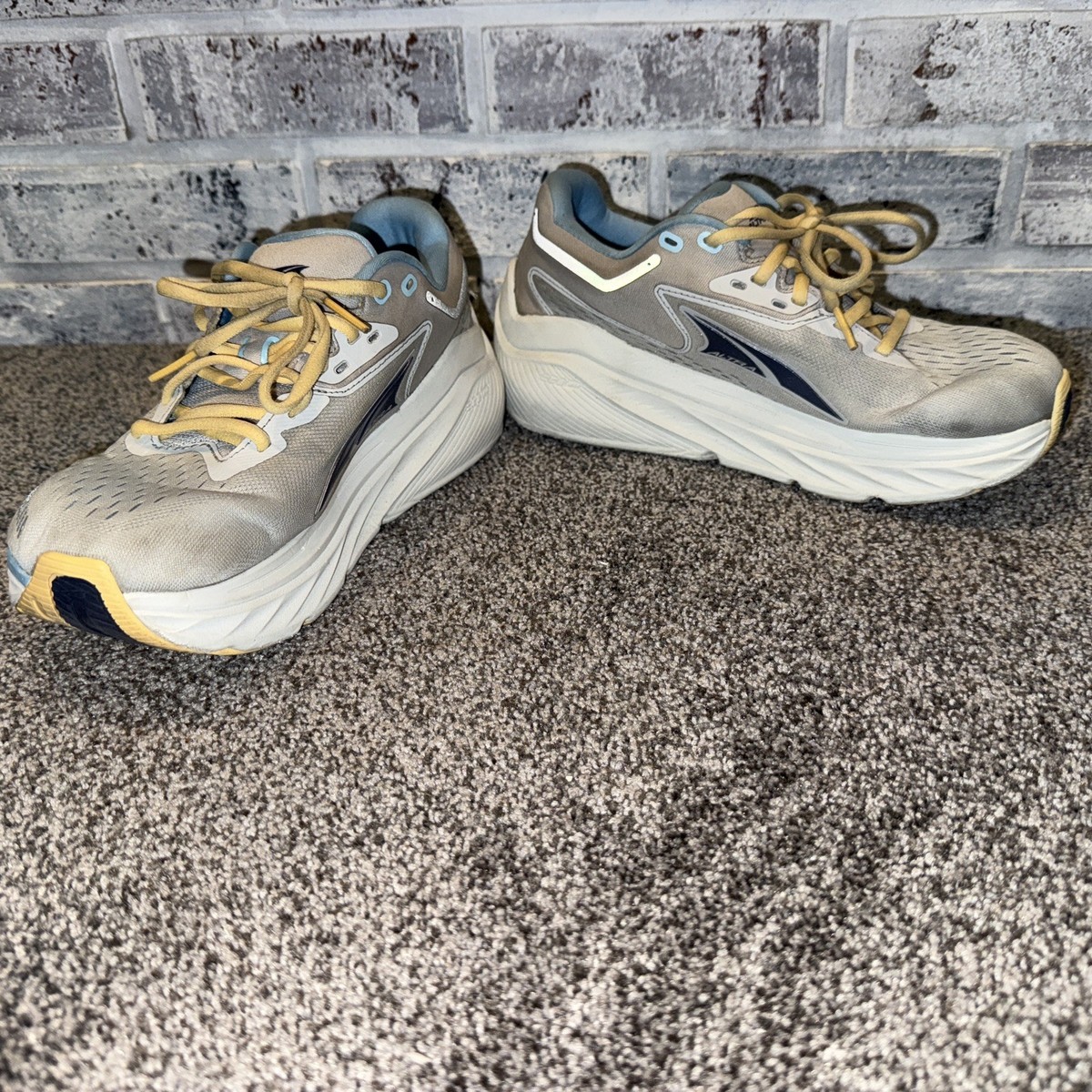 Altra via Olympus Blue and White Athletic Shoes Altra Men main image 3