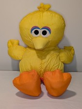 Sesame Street Big Bird Tyco Toys Vintage 1995 Jim Henson Plush 90s Big Bird Toy