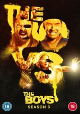 The Boys: Season 3 DVD Jensen Ackles Chace Crawford Laz Alonso UK IMPORT 