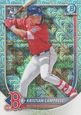 2025 - Bowman - Base Card Chrome Mega Box - Kristian Campbell