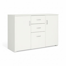 Credenza Multiuso Salvaspazio Madia Mobile Soggiorno 120x40x82.5 cm