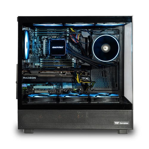 Effizienter Workstation PC | RTX 5070 | Flüssiggekühlt 22x 3.30 GHz 512GB RAM - Bild 2 von 11