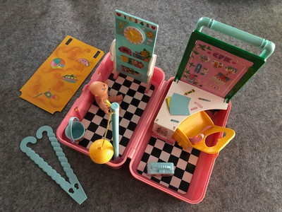 Vintage Cabbage Patch Kids Spielkoffer Schule Spielplatz 1996 selten