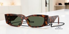 VOGUE VO5655SU W6569A Dark Havana Dark Green Polarized 53 mm Women's Sunglasses