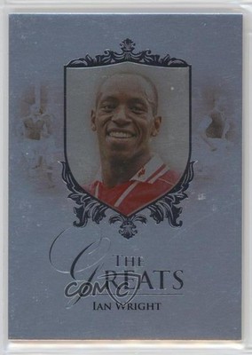 2016 Futera Unique Arsenal The Greats Silver 11/21 Ian Wright #50 0j4n