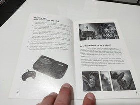 Rise Of The Dragon Sega CD Instruction Manual Only No Game Or Case