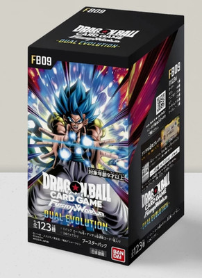 DRAGON BALL FUSION WORLD FB09 DUAL EVOLUTION BOOSTER BOX JAPANESE FB 9 FB9 JAP