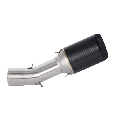 Exhaust Mid Link Pipe Muffler For Kawasaki Ninja ZX6R ZX-6R ZX636