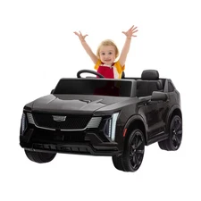 24V Licensed Cadillac 2-Seater Ride On Car For Child Kids Electric Car w/ Music