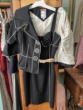 Super Sexy Vintage Style Little Black Dress And Matching Jacket