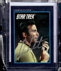 Star Trek Communicators William Shatner Trading Card w/Auto