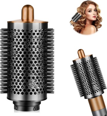Dyson Airwrap Round Volumizing Brush Attachment, Nickel/Copper