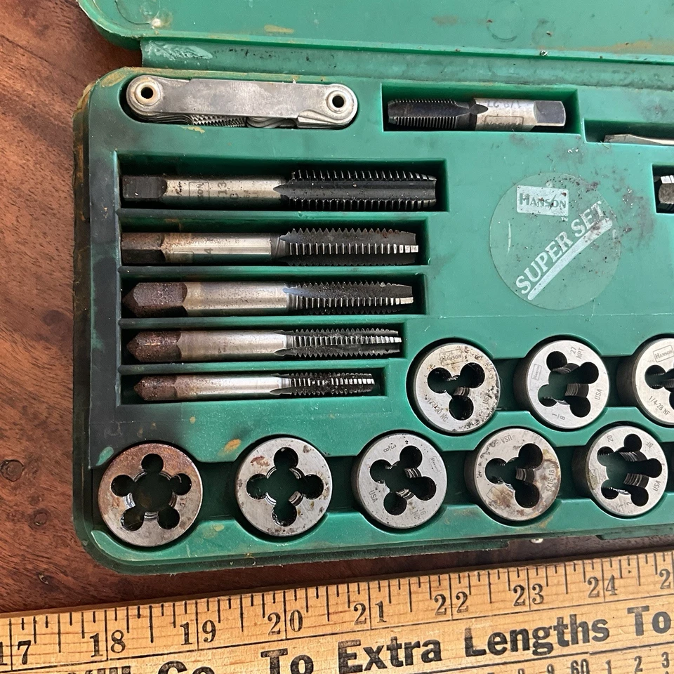HANSON IRWIN Tap Die Super Set Made in USA - Image 2 of 3