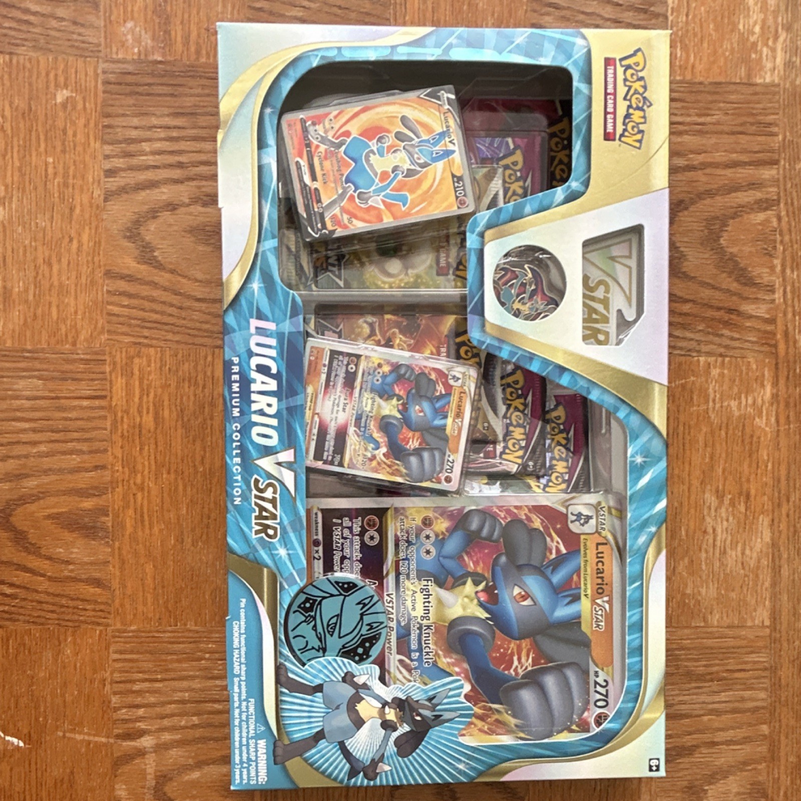 Pokémon TCG Lucario VSTAR Premium Collection Box Promo English