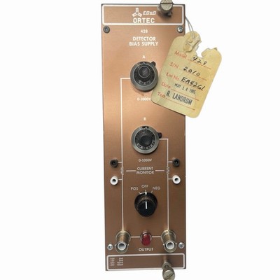 ORTEC 428 Detector Bias Supply NIM Module Tested Working EG&G