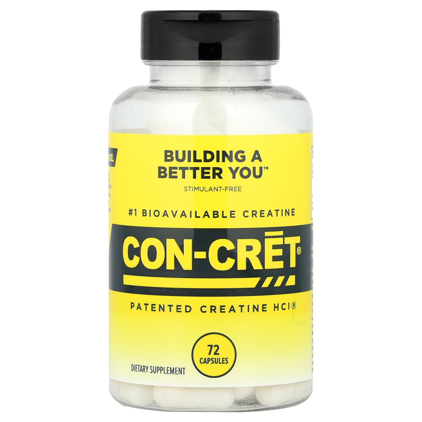 Creatine HCl , 750 mg, 72 Capsules