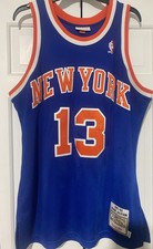 Mitchell And Ness Mark Jackson New York Knicks 1991-92 Blue Authentic Jersey 44