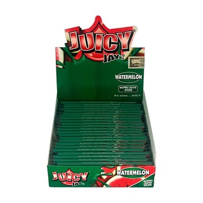 Juicy Jay's WATERMELON King Size Slim 24x Papers