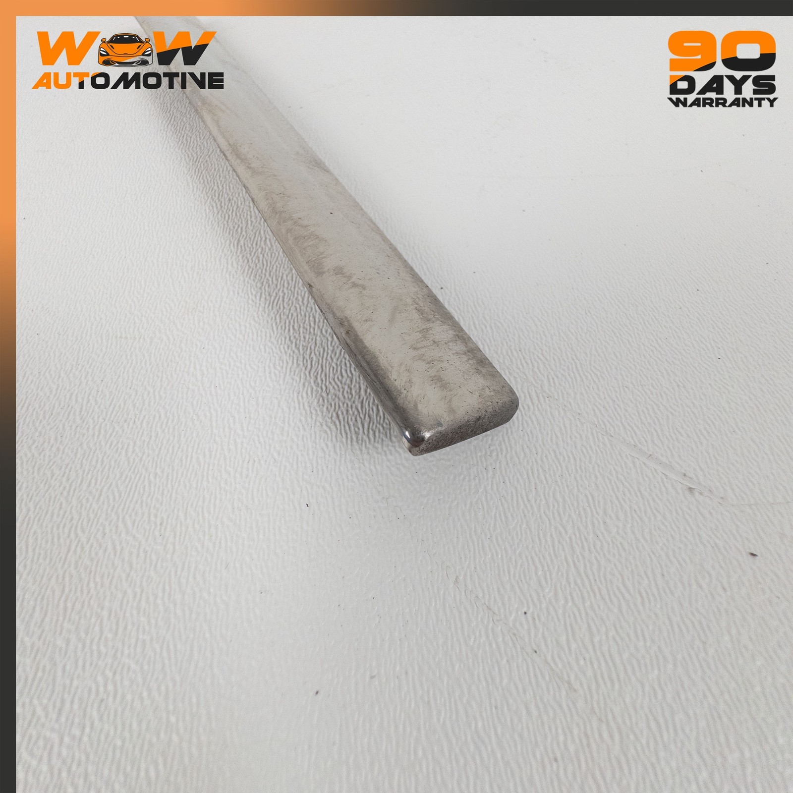 04-11 BENTLEY CONTINENTAL GTC GT FRONT LEFT FENDER MOLDING TRIM CHROME OEM