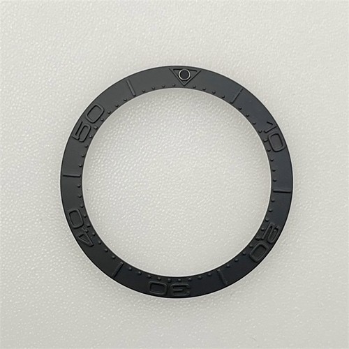 38mm Watch Bezel Insert Green Luminous Ceramic for NH35 Movement Seahorse 300 - Picture 6 of 27