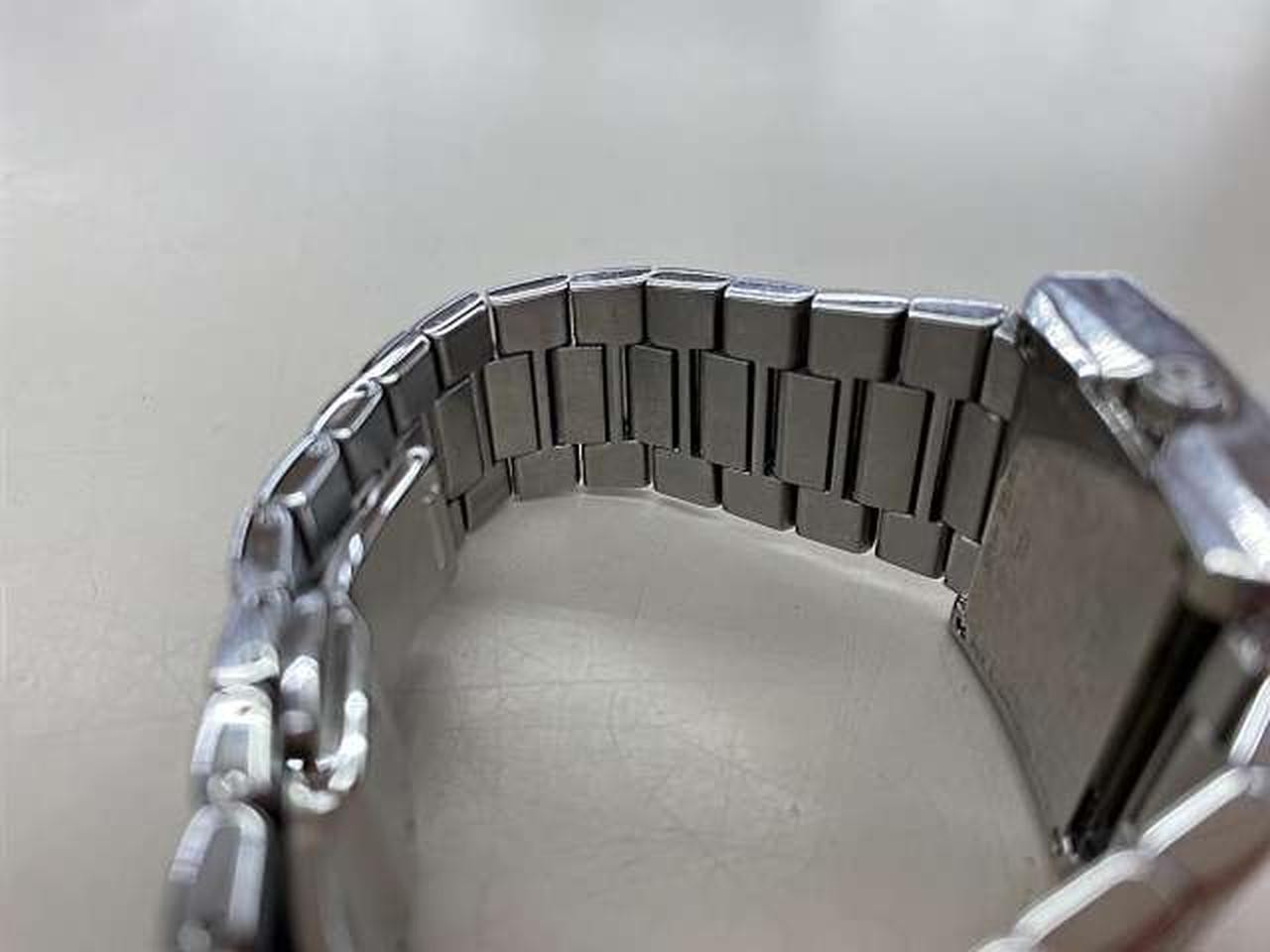 Gucci G Rectangle Women's Quartz Watch 3ATM Stainless Steel Used thumbnail 5