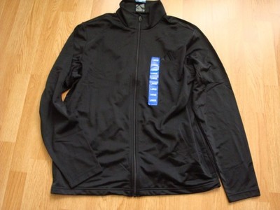 NWT Adidas Men s Tricot Track Jacket Full Zip Athletic Black Size L