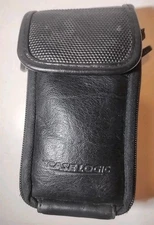 CASE LOGIC Soft Leather Compact Digital Camera Case Black Belt Loop 7x3x3in