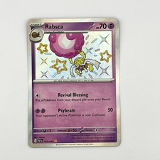 163/091 Rabsca - Paldean Fates - Shiny Rare - Pokemon Card TCG