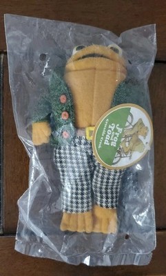 Vintage 1979 Frog and Toad Crocodile Creek 7  Plush Arnold Lobel Sealed In Bag
