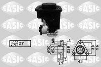 Sasic Servopumpe Hydraulikpumpe Servolenkung FüR BMW 3Er Touring E46 320D 318D