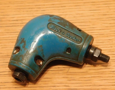 black et decker OUTILS VINTAGE mandrin angle droit PERCEUSE - Photo 1/4