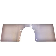 ICT Billet 551801; Front Engine Plate, Aluminum, 36 x 12 x 1/4 in. Thick for BBC