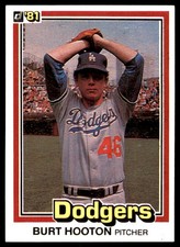 Burt Hooton 1981 Donruss #541 Dodgers MLB READ FREE SHIPPING AutographDen