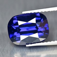4.00Ct Cushion  Genuine Quality Unheated COBALT SPINEL Loose Gemstone