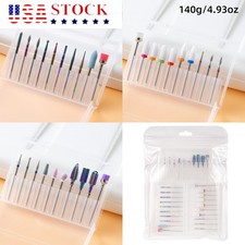 30Pcs Nail Drill Bits Set: 3/32 Inch Carbide Cuticle Ceramic Nail Bits