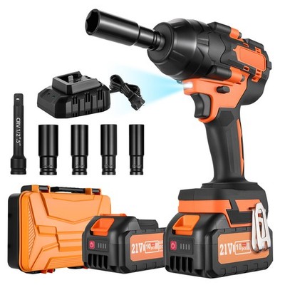 Professional Cordless Impact Wrench 1200NM 4 Forward 4 Reverse Gears