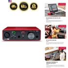 Scarlett Solo 3rd Gen USB Audio Interface for Guitarists, Vocalists, Podcaste...