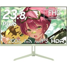 Pixio PX248 Wave Green Gaming Monitor 23.8" 200Hz Fast IPS FHD AMD FreeSync