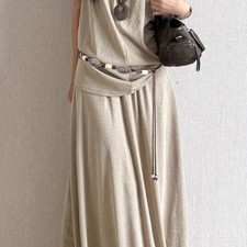Bohemian Wax Rope Waistband for Women Adjustable Knot Belt for Dresses 120cm