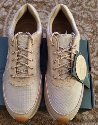 New With Box Toms Women's Arroyo Sneakers, Birch Canvas/Shiny Woven, Size 9