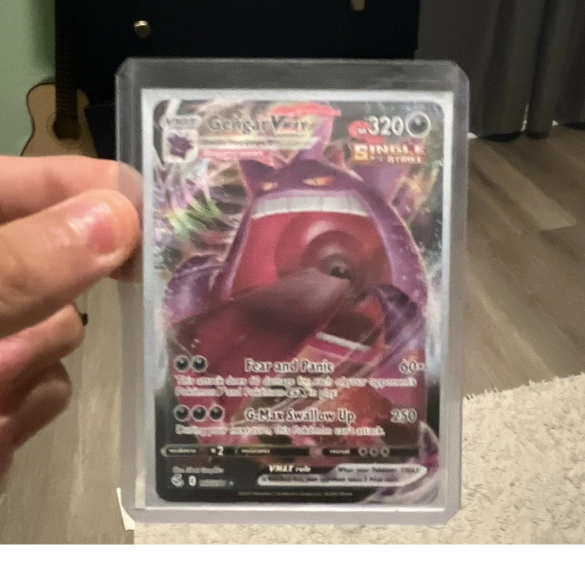 how much is a gengar pokemon card worth Gengar 38/111 Holo Rare Crimson Invasion Pokemon Card Near Mint