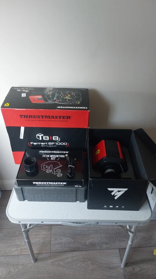 Parts Spares Repairs  Thrustmaster T818 Ferrari Sf 1000 Simulator Base + Clamps - Image 2 of 4