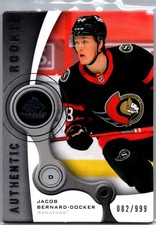 2021 Upper Deck SP Game Used 2005-06 Retro Rookies /999 Jacob Bernard-Docker RC