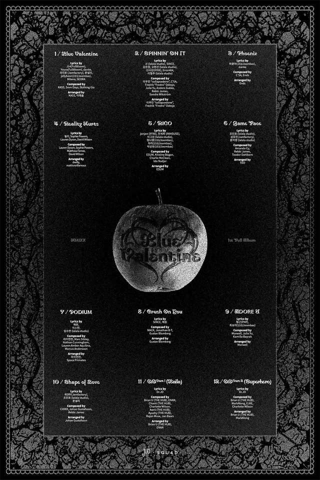 NMIXX [BLUE VALENTINE] 1st Full Album CD+Photo Book+2 Poster+9 Card+etc+POB+GIFT - Image 3 of 4
