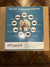 Proactive Medical Protekt Gel Wheelchair Cushion 18" x  16" x  3"