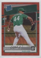 2020 Panini Donruss Optic Rated Rookies Retail Red Wave Prizm Jesus Luzardo 05hr