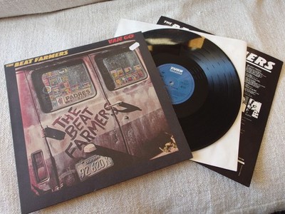 THE BEAT FARMERS - ''VAN GO''   CURB INT 147.722   Roots Rock LP  Vinyl NL 1986
