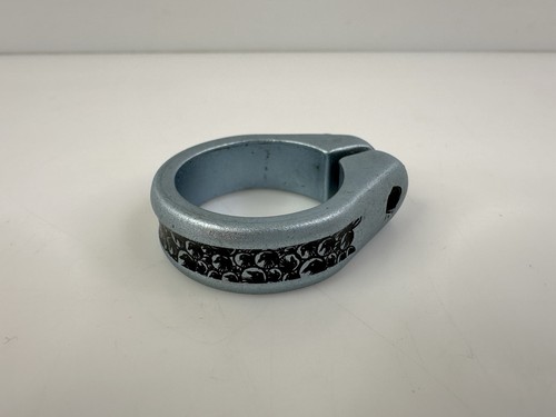 The Shadow Conspiracy Alfred BMX Seatpost Clamp 28.6 Blue HTF 